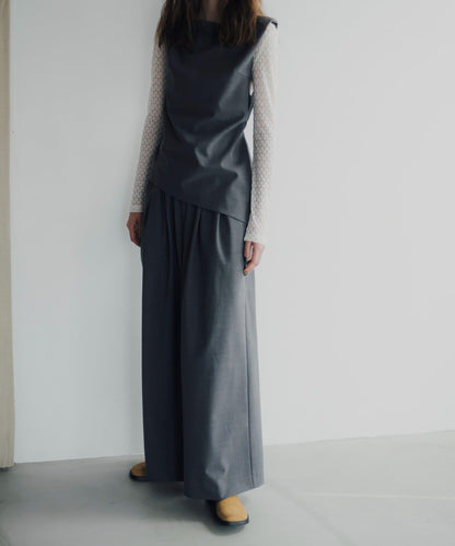 不對稱 Asymmetry set up top 上衣