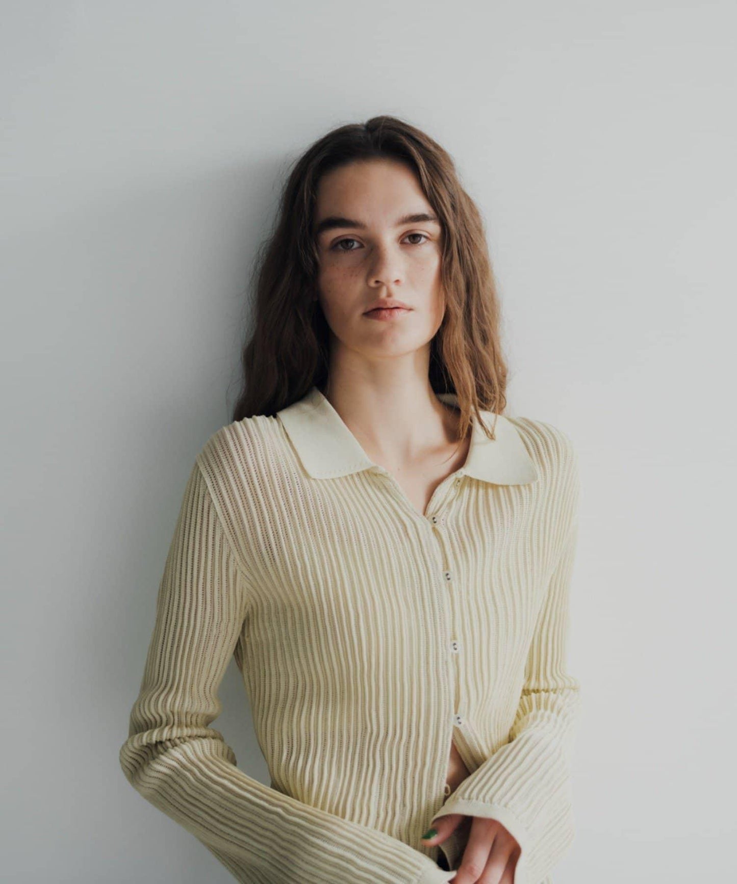 Polo knit summer cardigan 針織開衫