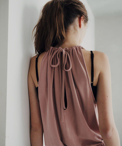 Easy drawstring jumpsuit 連體褲