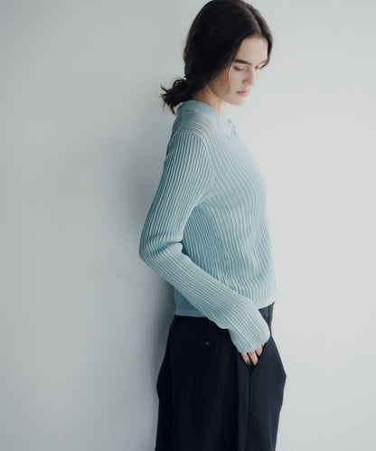 Polo knit summer cardigan 針織開衫