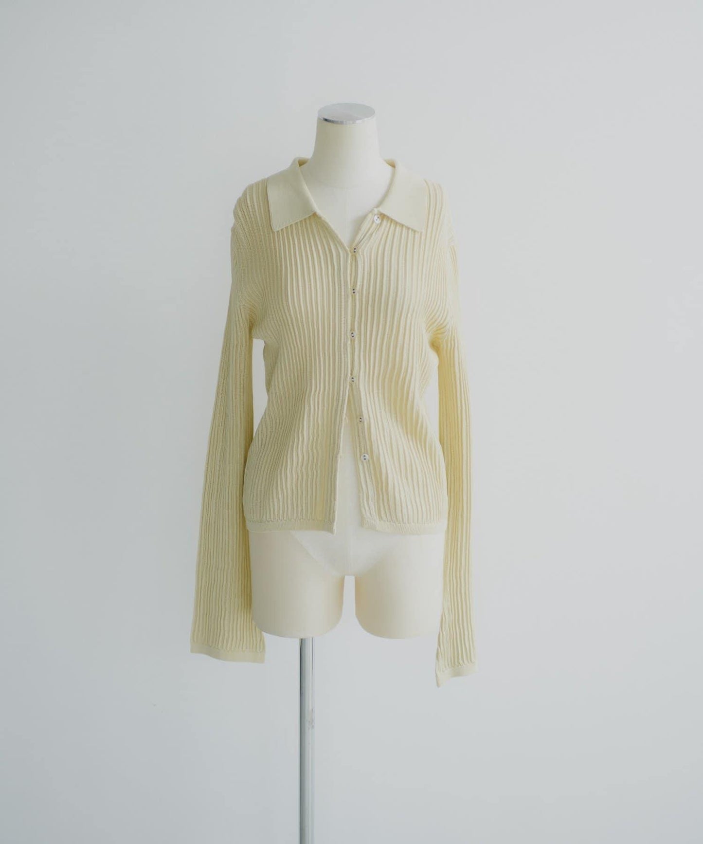 Polo knit summer cardigan 針織開衫