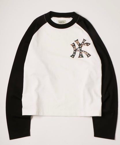 星鉚釘插肩設計 KOOKY'N KY LS TEE 長袖T恤