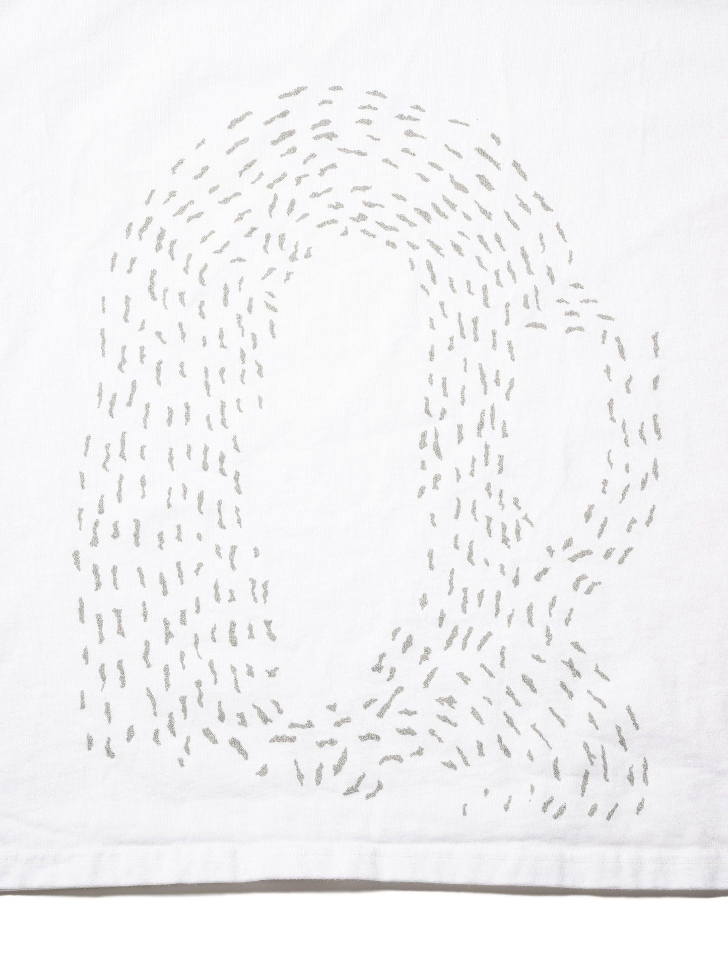 "VERTICAL SASHIKO" TEE × Knuu® T恤