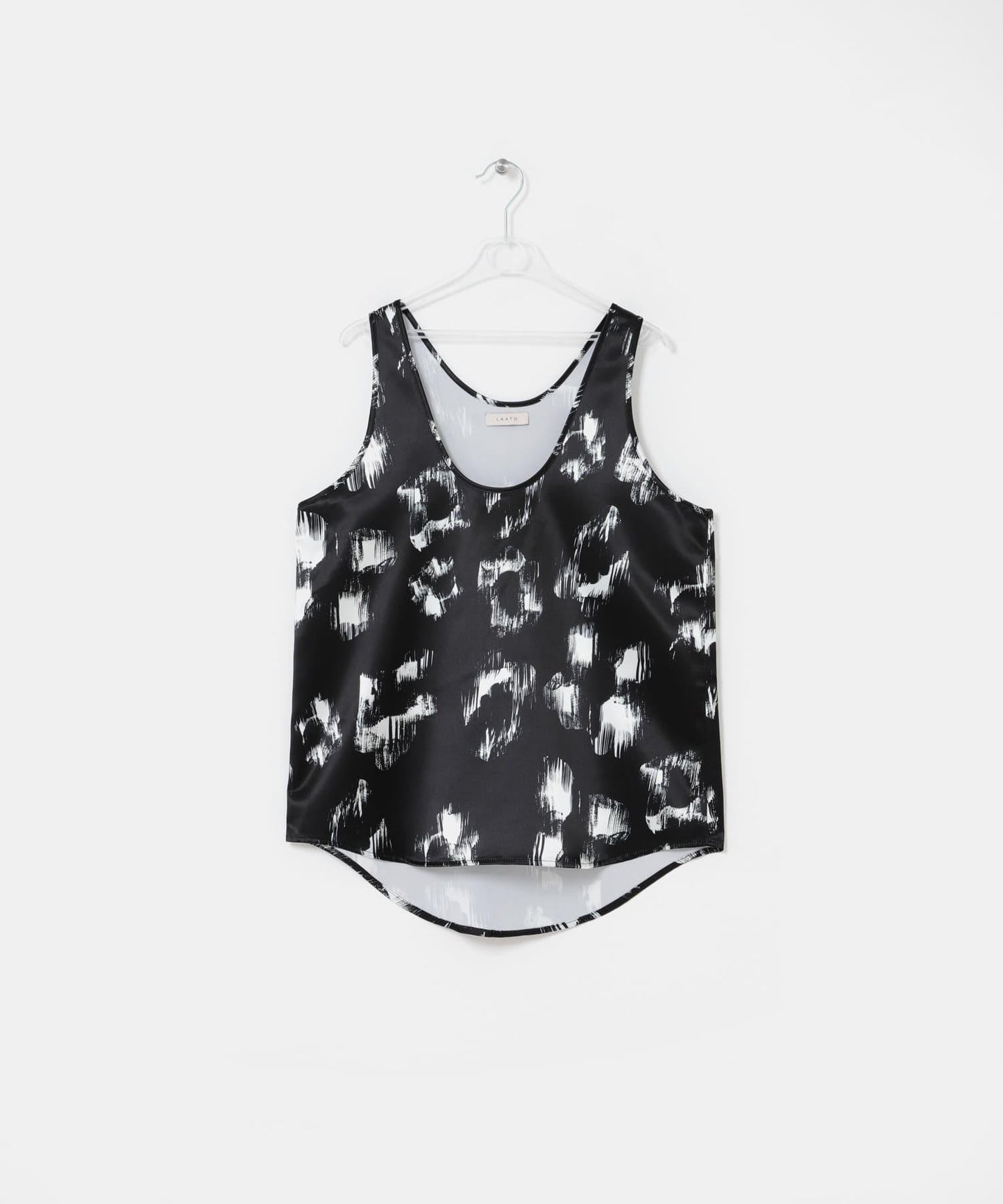 black flower blouse