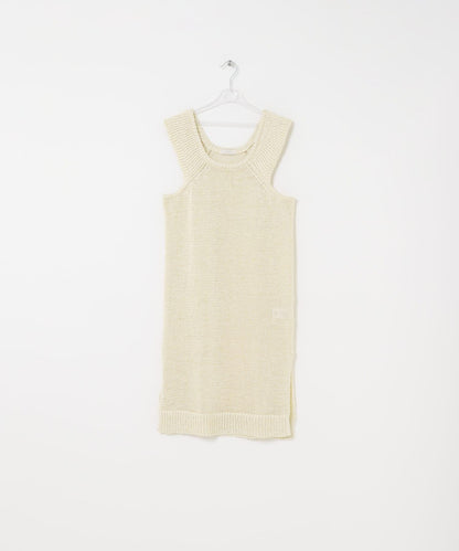 knit frill tunic
