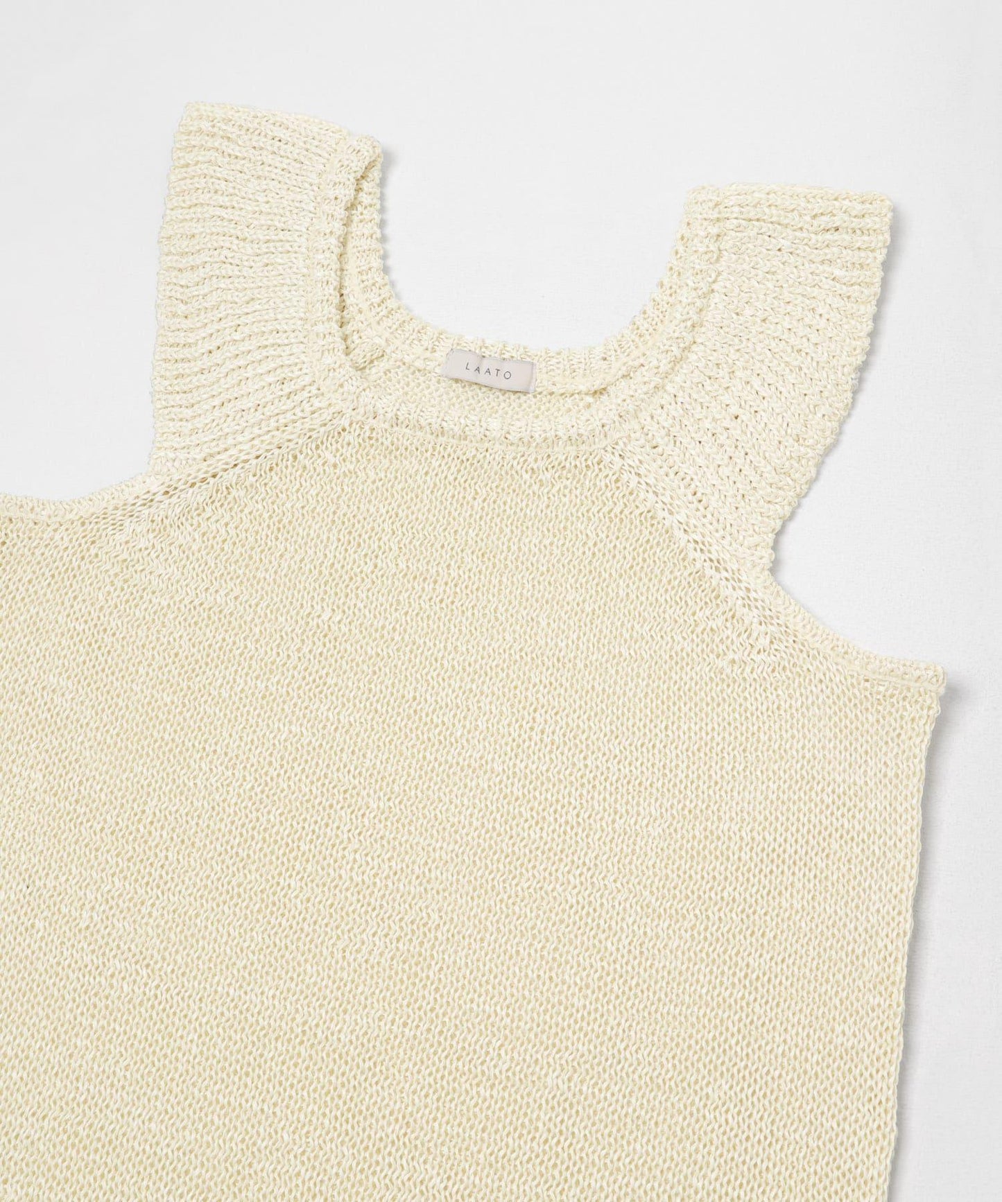 knit frill tunic