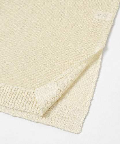 knit frill tunic