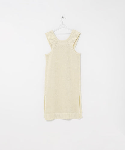 knit frill tunic