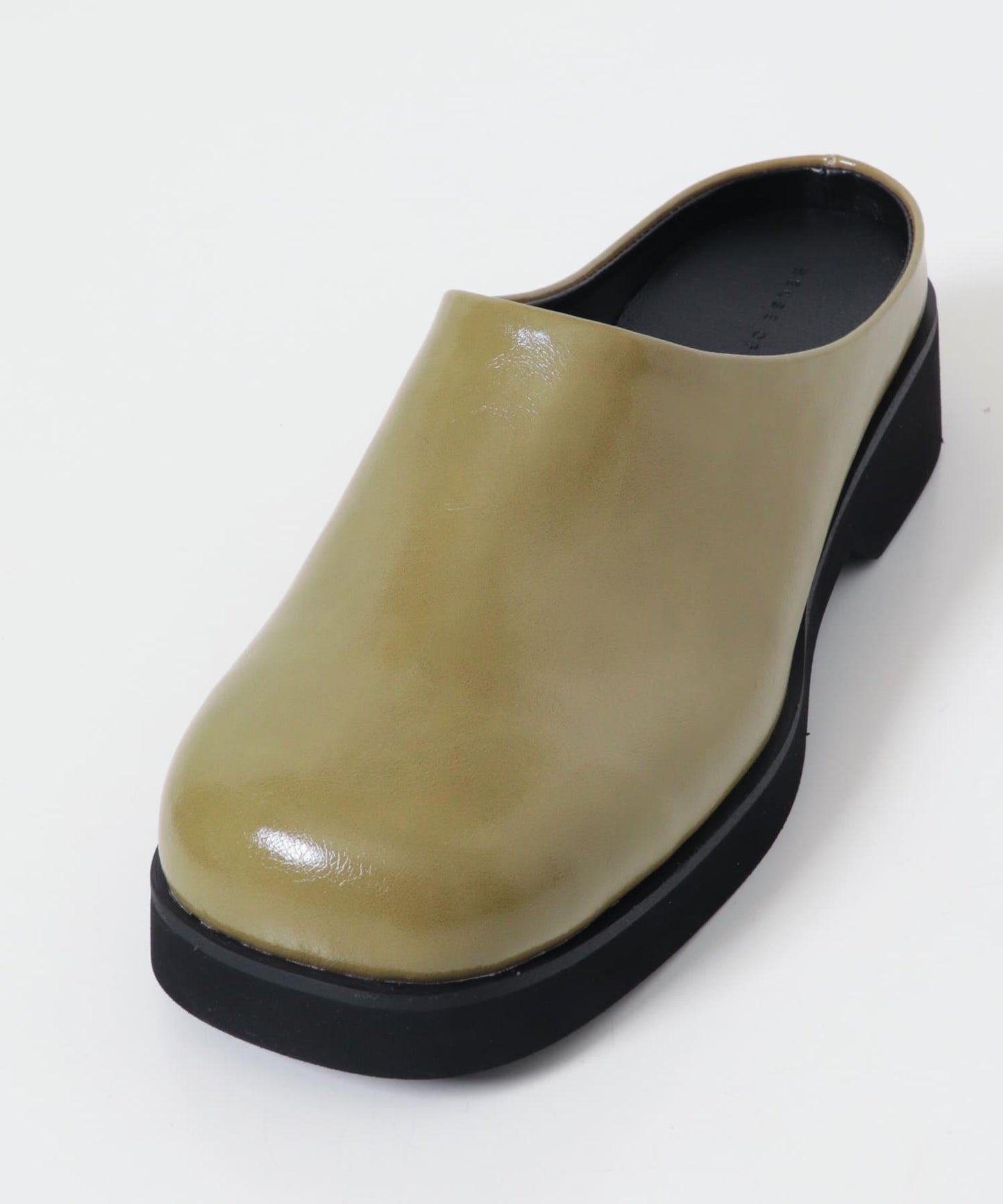 方頭厚底木屐鞋
