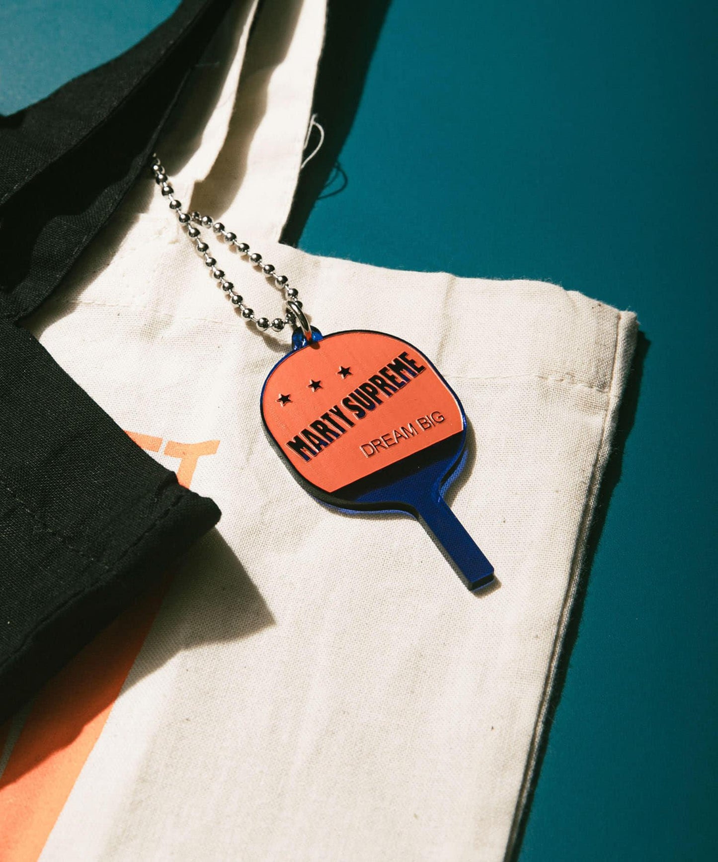 URBAN RESEARCH×MARTY SUPREME×A24 RACKET KEY CHARM 球拍造型鑰匙掛件