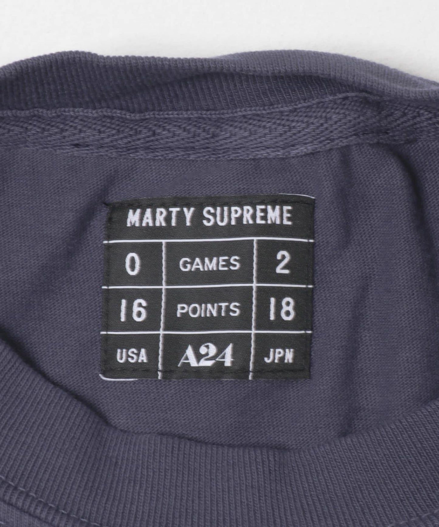 URBAN RESEARCH×MARTY SUPREME×A24 PIGMENT 3STAR T恤