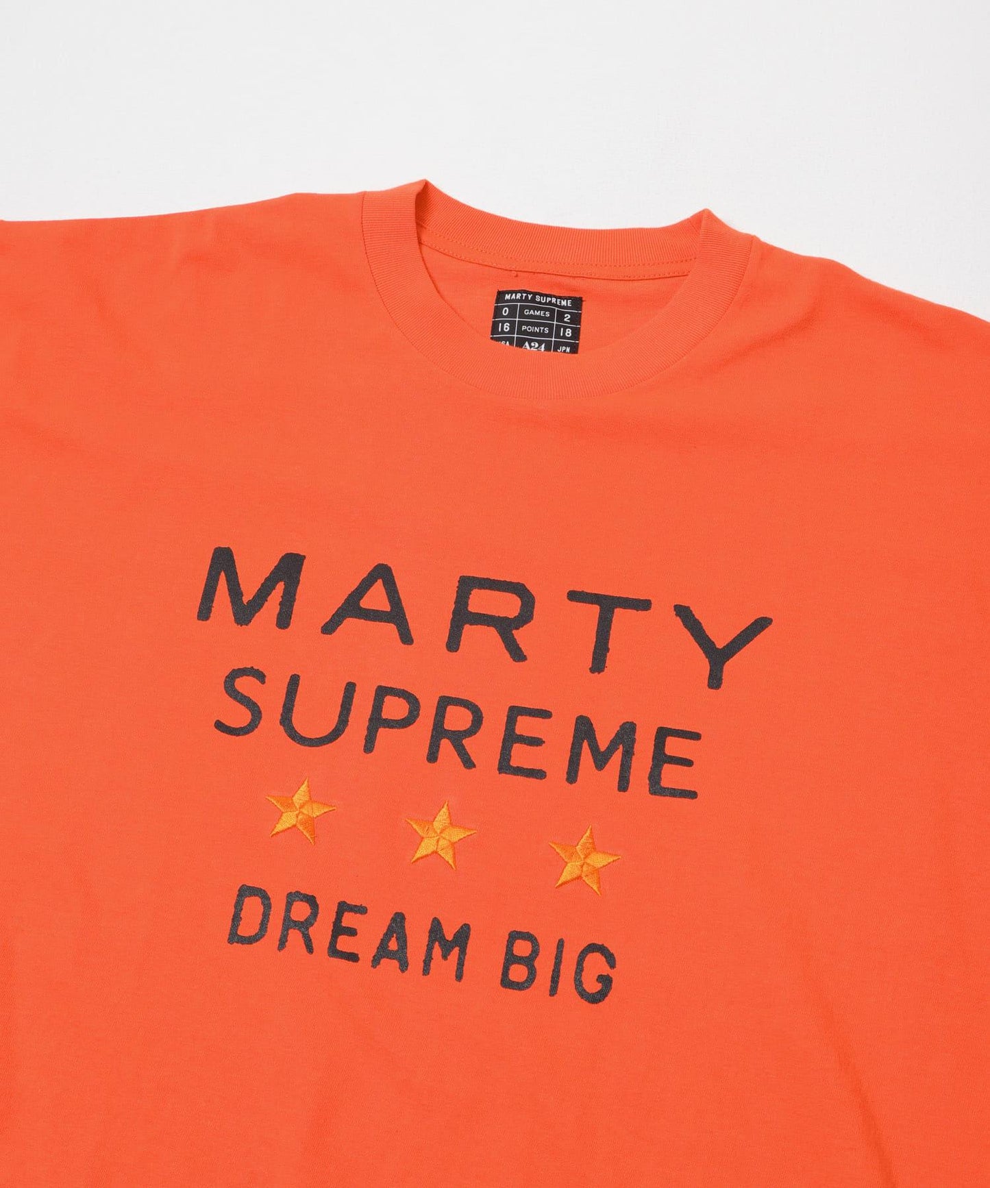 URBAN RESEARCH×MARTY SUPREME×A24 SOLID 3STAR LOGO T-SHIRTS T恤