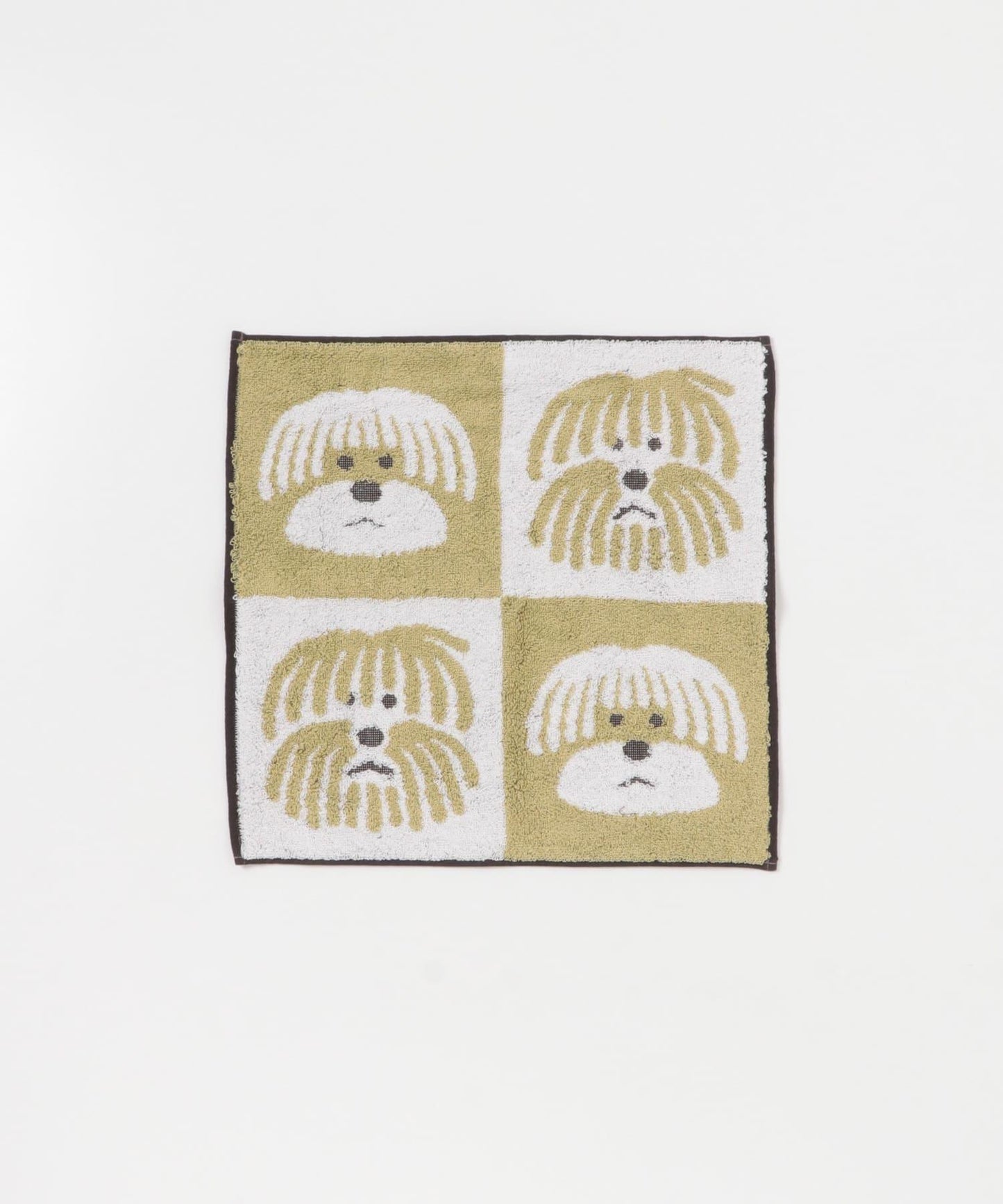 蓬鬆狗圖案 WARMGREYTAIL HANDTOWEL-FLUFFY DOG 擦手巾