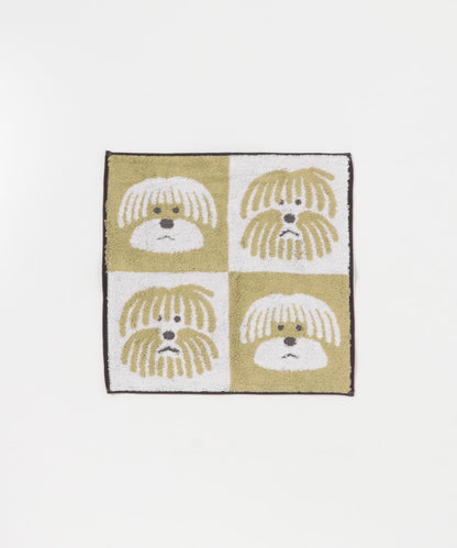 蓬鬆狗圖案 WARMGREYTAIL HANDTOWEL-FLUFFY DOG 擦手巾