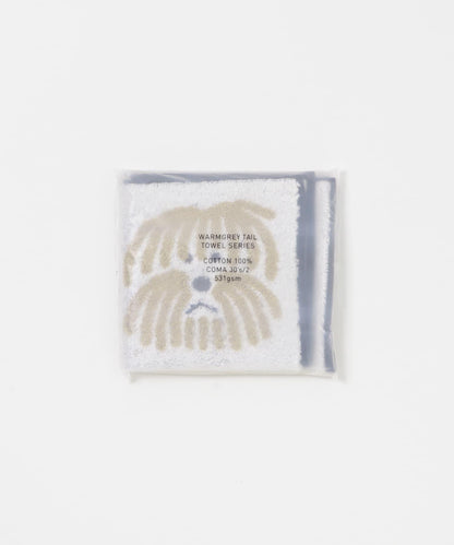 蓬鬆狗圖案 WARMGREYTAIL HANDTOWEL-FLUFFY DOG 擦手巾