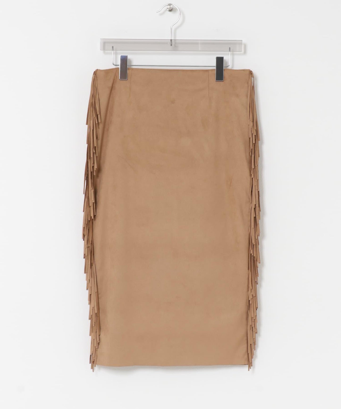 COUTURE D’ADAM SUEDE FABRIC RANCH SKIRT 麂皮面料 半身裙