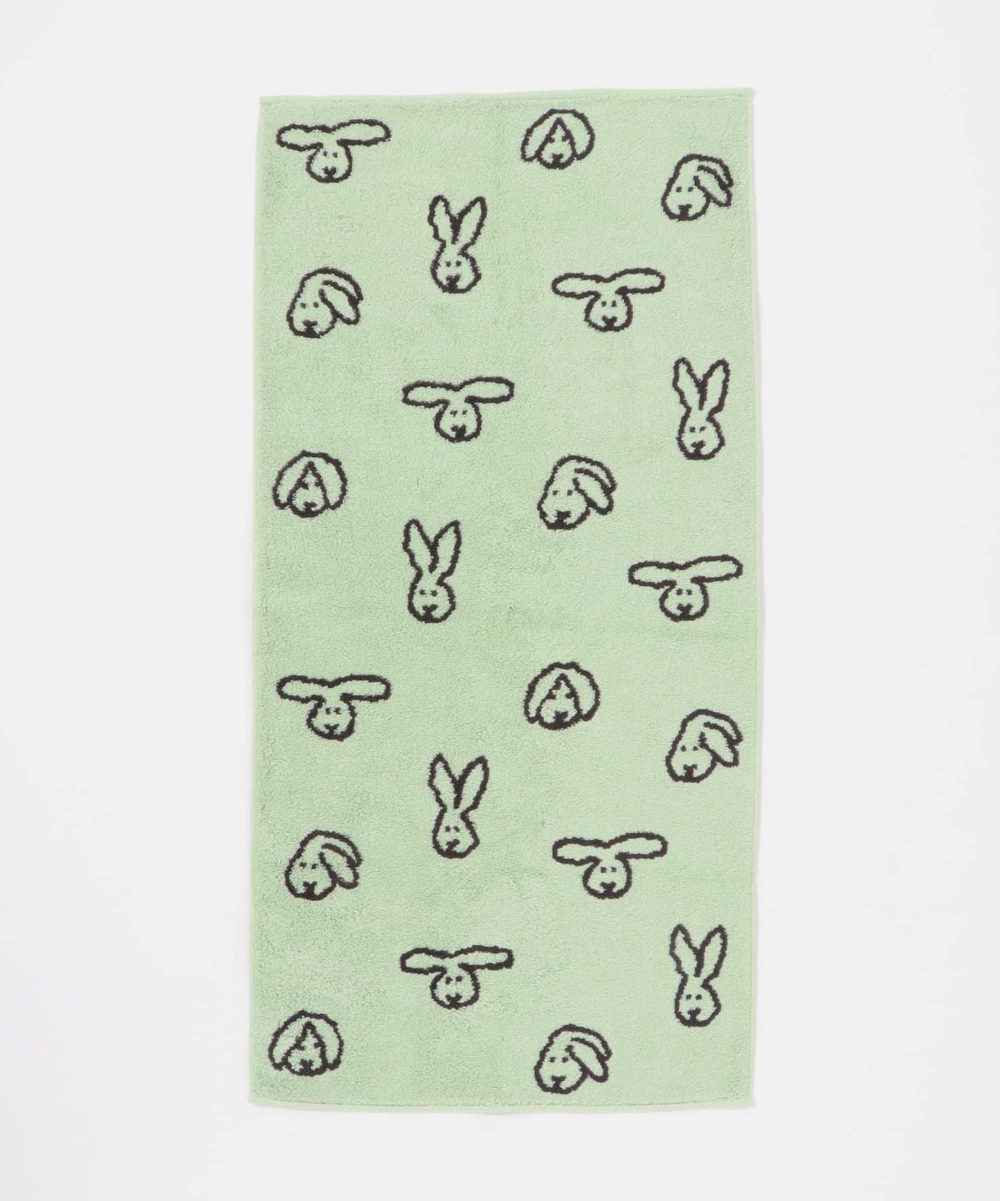 WARMGREYTAIL BUNNY BUNNY 兔子圖案洗臉毛巾