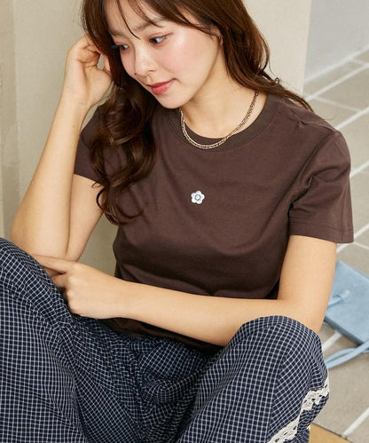 單點刺繡Logo T恤