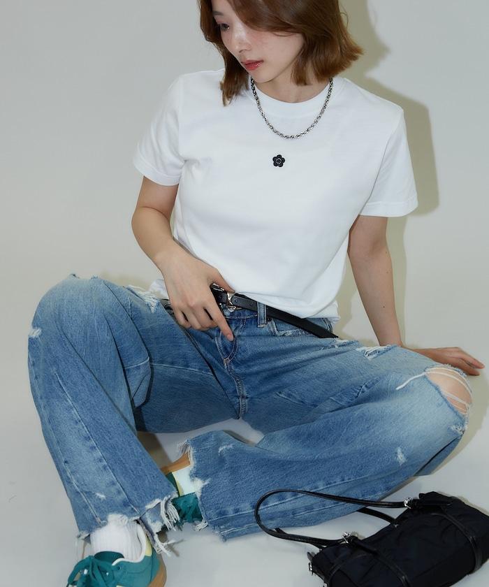 單點刺繡Logo T恤