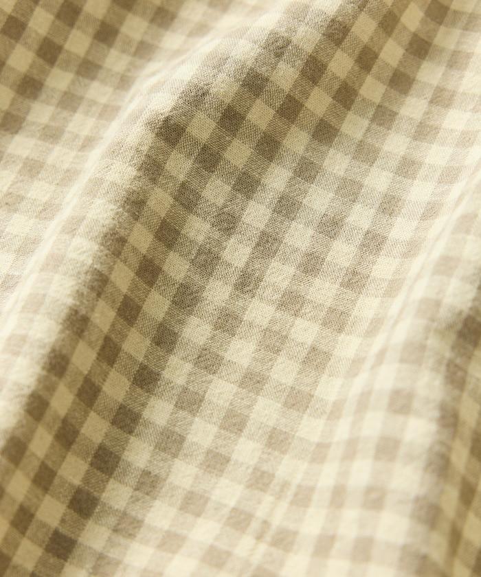 LINEN COTTON OPEN COLLAR SHIRT 亞麻棉開領襯衫（可成套搭配）