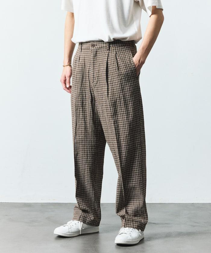 亞麻棉材質 EASY SLACKS 休閒長褲（可成套）