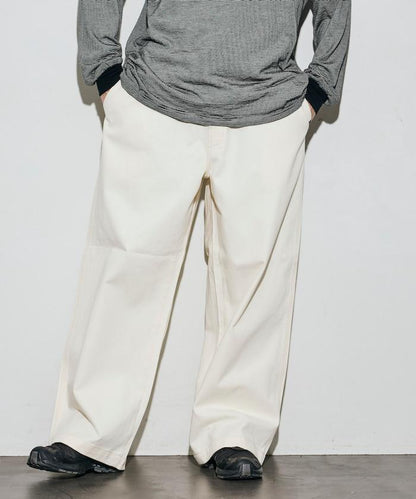 聯名 SMU PT-20 DENIM WIDE WORK PANTS 闊腿工裝褲