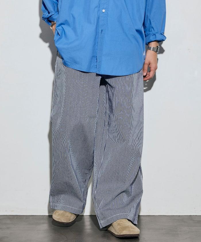 聯名 SMU PT-20 DENIM WIDE WORK PANTS 闊腿工裝褲