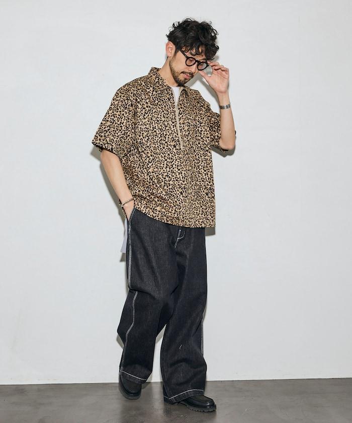聯名 SMU PT-20 DENIM WIDE WORK PANTS 闊腿工裝褲