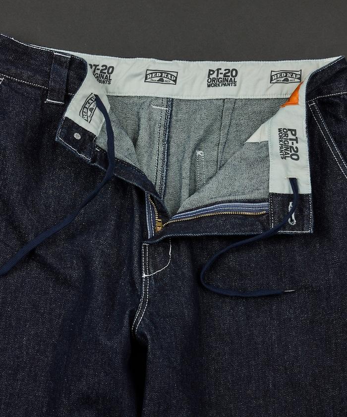 聯名 SMU PT-20 DENIM WIDE WORK PANTS 闊腿工裝褲
