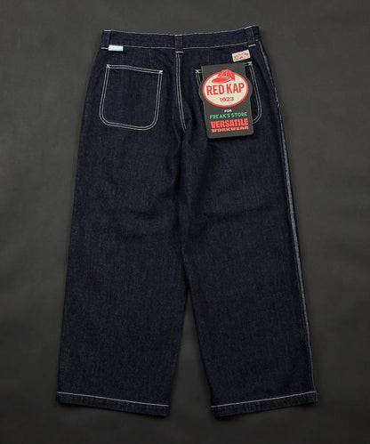 聯名 SMU PT-20 DENIM WIDE WORK PANTS 闊腿工裝褲