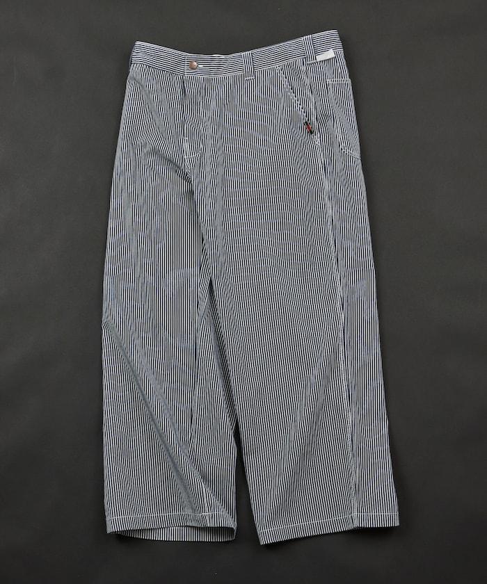 聯名 SMU PT-20 DENIM WIDE WORK PANTS 闊腿工裝褲