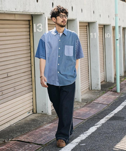 聯名 SMU PT-20 DENIM WIDE WORK PANTS 闊腿工裝褲