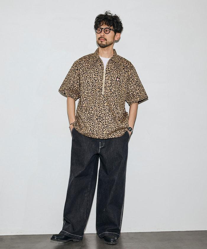 聯名 SMU PT-20 DENIM WIDE WORK PANTS 闊腿工裝褲