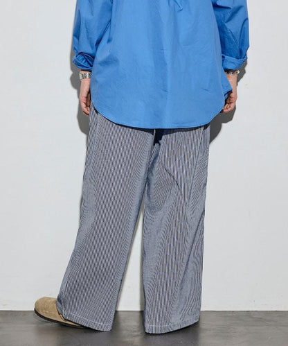 聯名 SMU PT-20 DENIM WIDE WORK PANTS 闊腿工裝褲