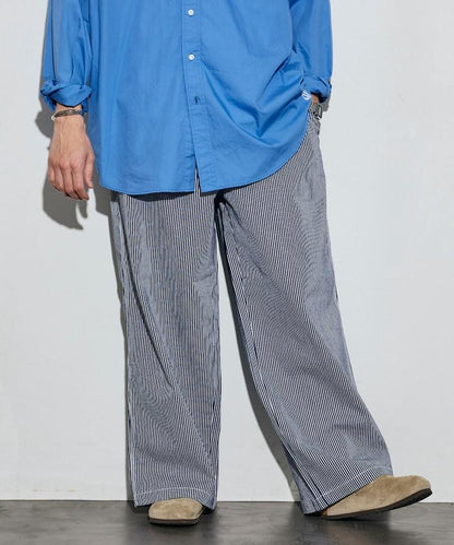 聯名 SMU PT-20 DENIM WIDE WORK PANTS 闊腿工裝褲