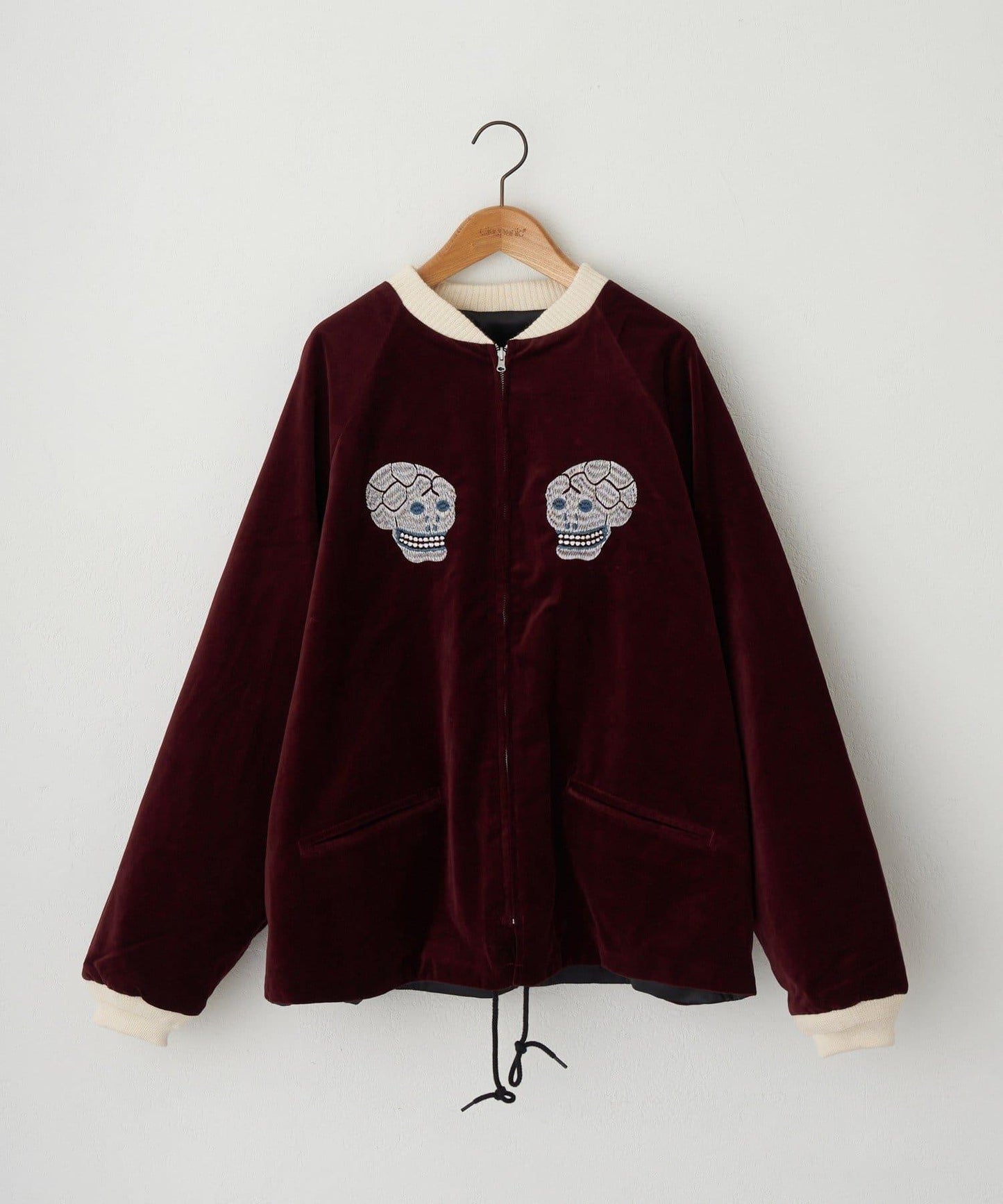 SNAKE & SKULL 圖案 短款 SOUVENIR JACKET 夾克
