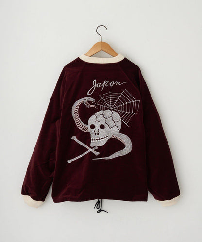 SNAKE & SKULL 圖案 短款 SOUVENIR JACKET 夾克