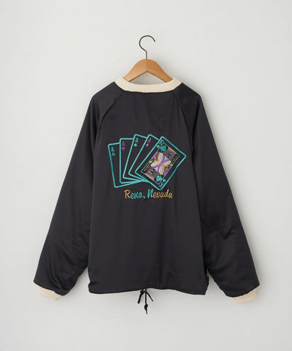 SNAKE & SKULL 圖案 短款 SOUVENIR JACKET 夾克