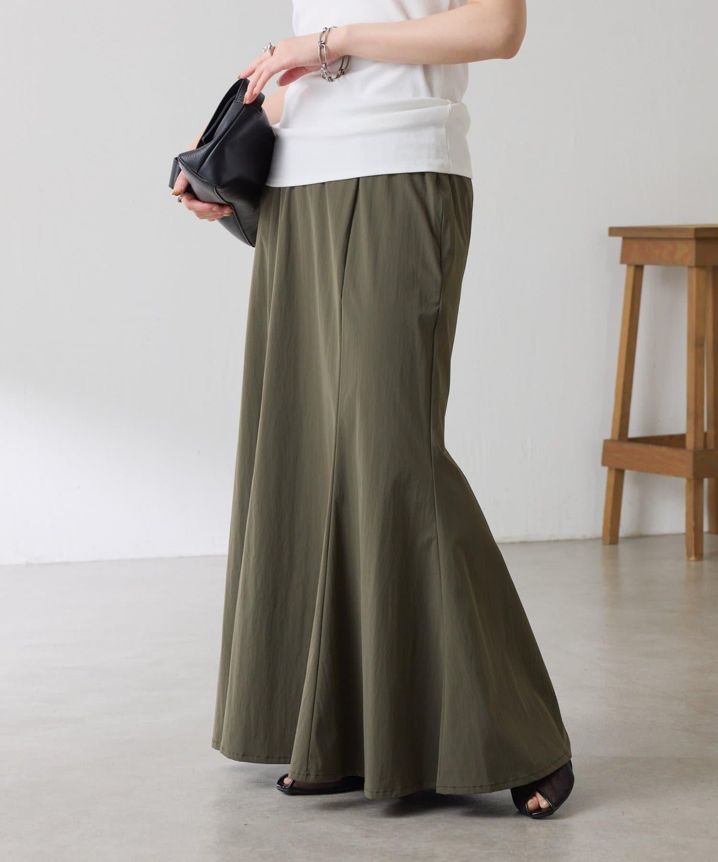 Nuel/ニュエル 彈力美人魚半身裙