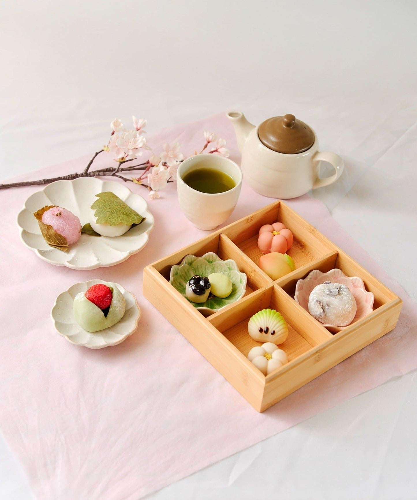 帶隔層重箱/茶點糰子