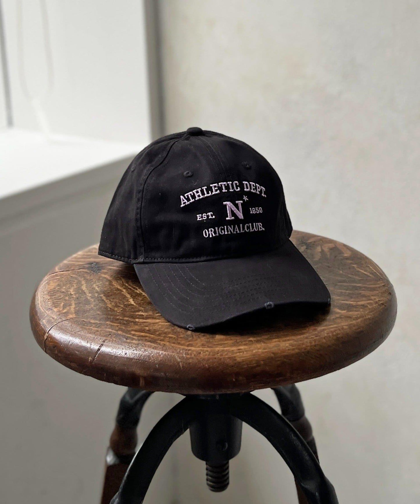 athletic dept 字母棒球帽