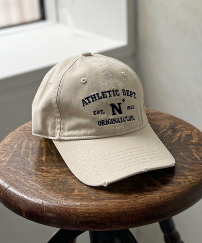 athletic dept 字母棒球帽