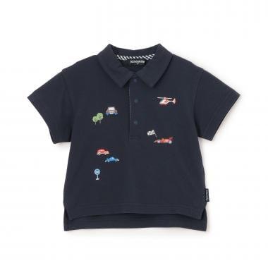 交通工具刺繡 短袖POLO衫