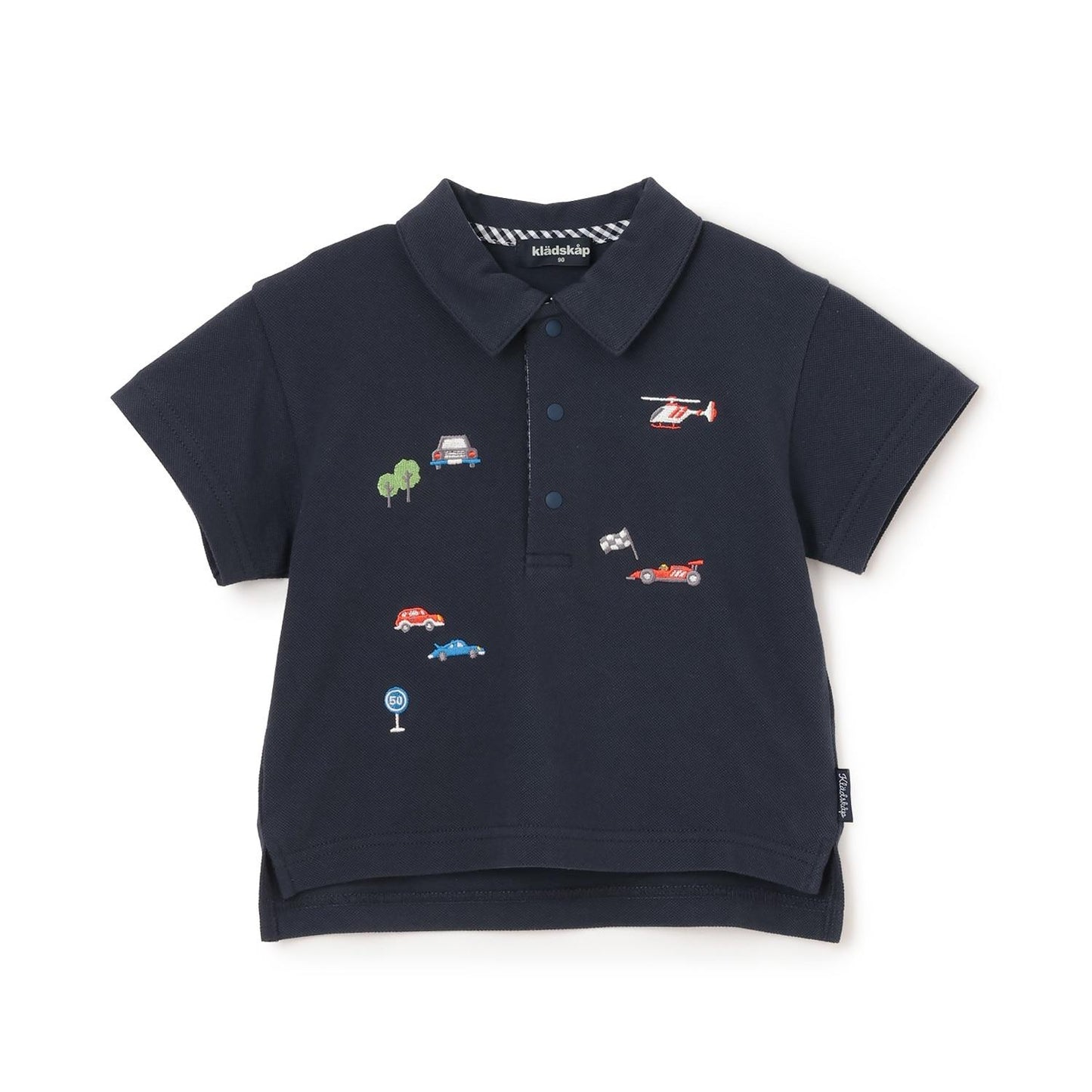 交通工具刺繡 短袖POLO衫