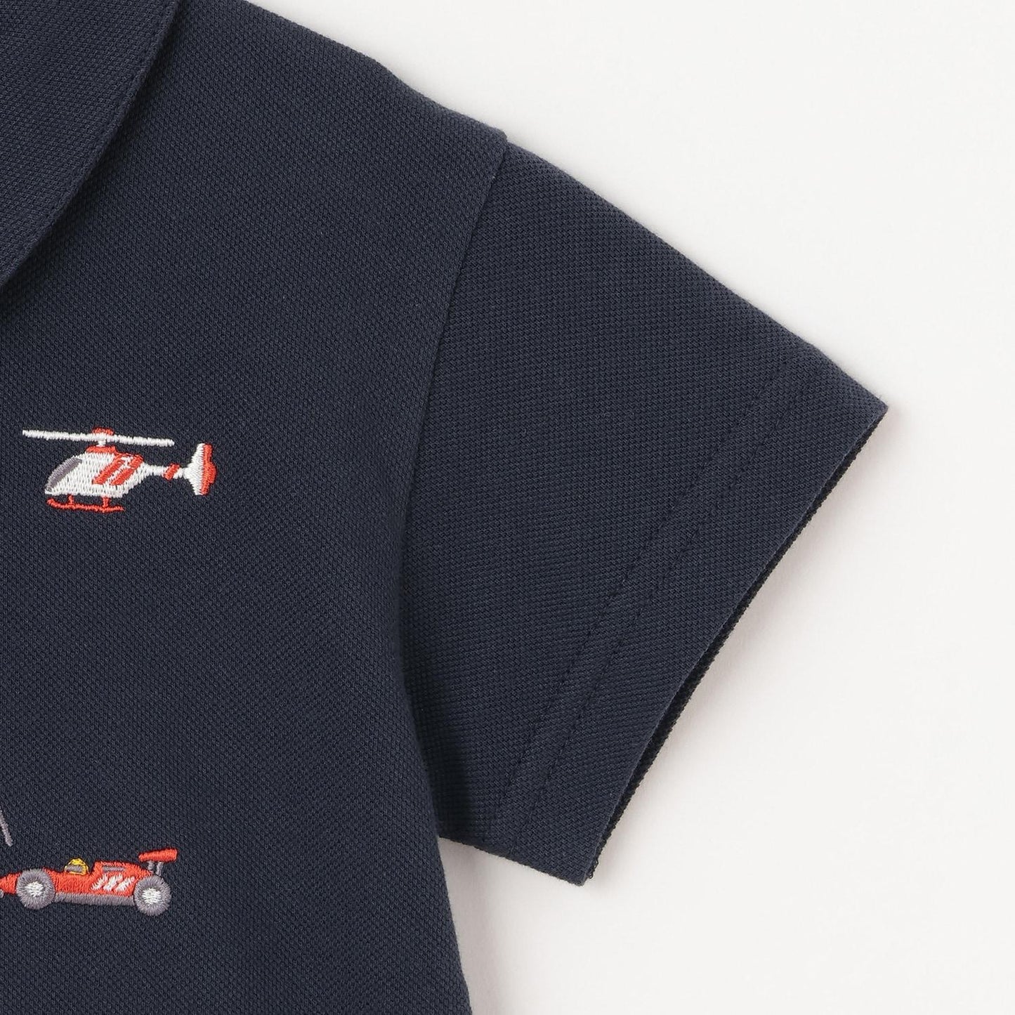 交通工具刺繡 短袖POLO衫