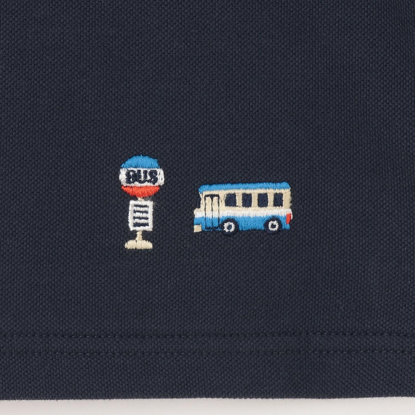 交通工具刺繡 短袖POLO衫