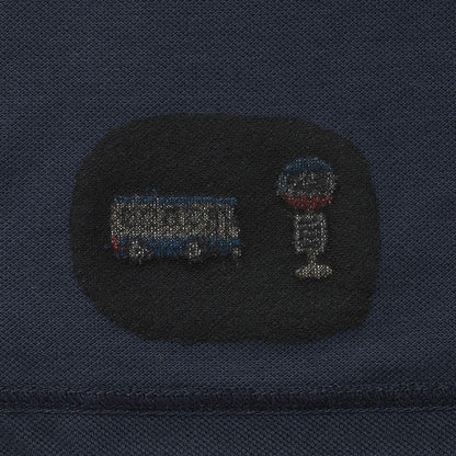 交通工具刺繡 短袖POLO衫