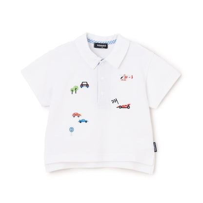 交通工具刺繡 短袖POLO衫