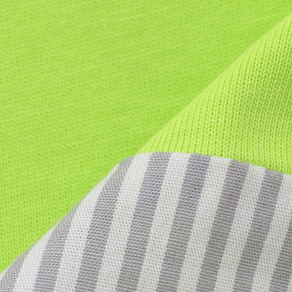 電車刺繡拼接短袖T恤