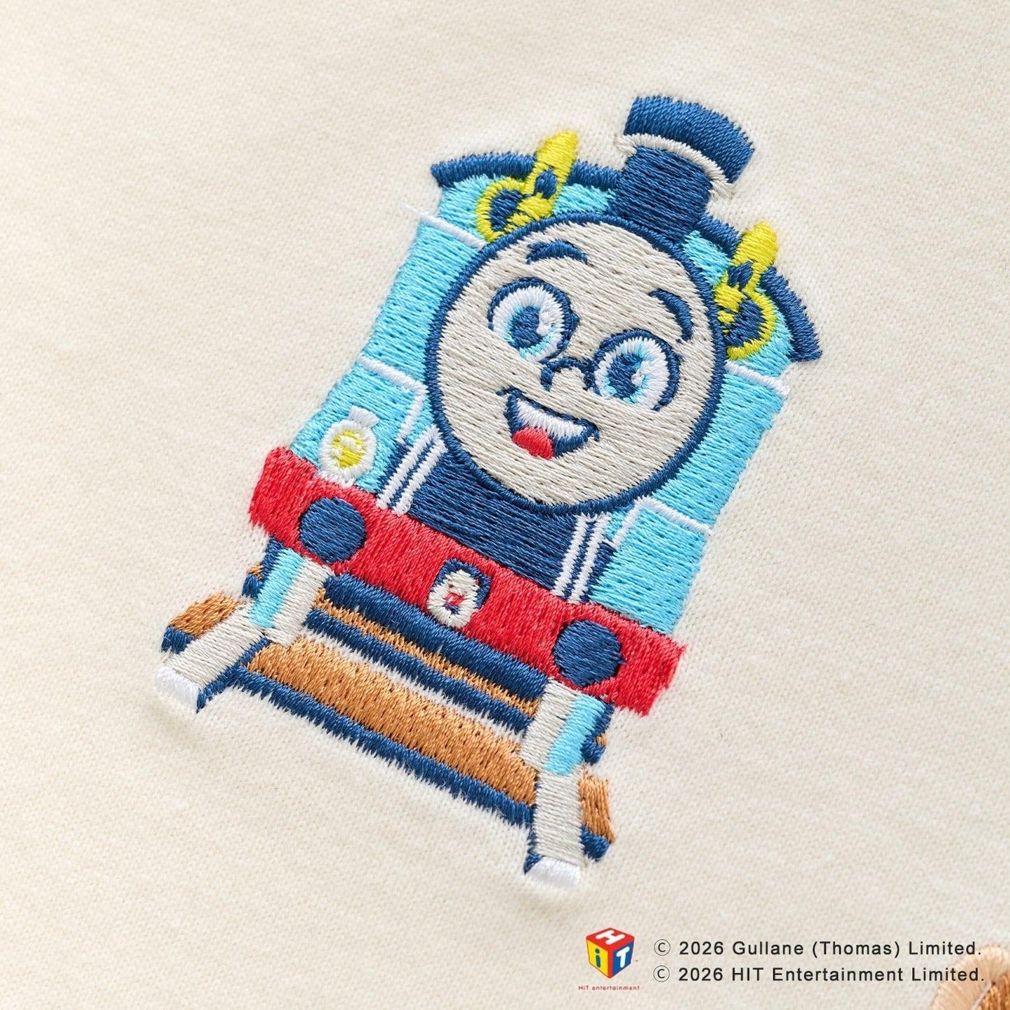きかんしゃトーマス（托馬斯和朋友們） 刺繡短袖T恤